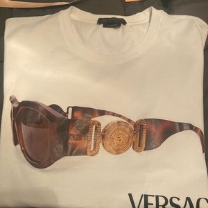 Versace Medusa glasses T-shirt